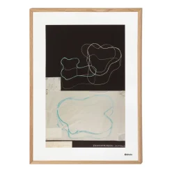 Aalto taidejuliste 50x70cm Luonnos musta