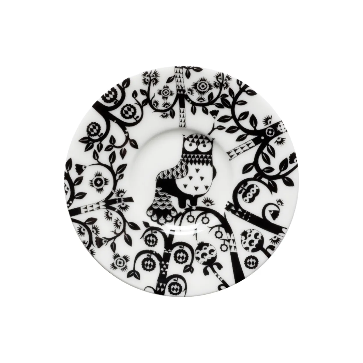 Espressokuppi 0,1L & vati 11cm musta