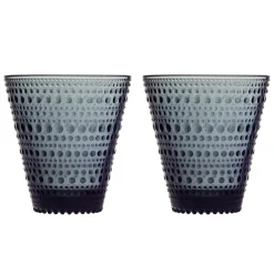 Juomalasi 30cl tummanharmaa 2 kpl