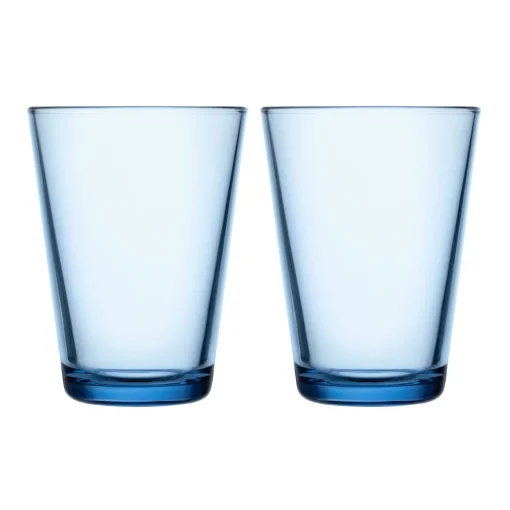 Juomalasi 40cl vedensininen 2kpl
