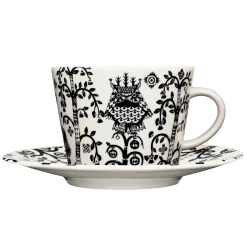 Kahvi/cappuccinokuppi 0,2l musta