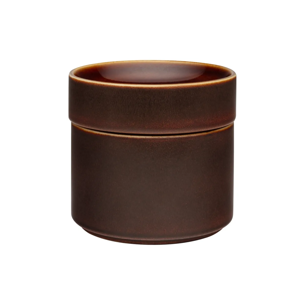 Kannellinen rasia 11x10 cm ruskea