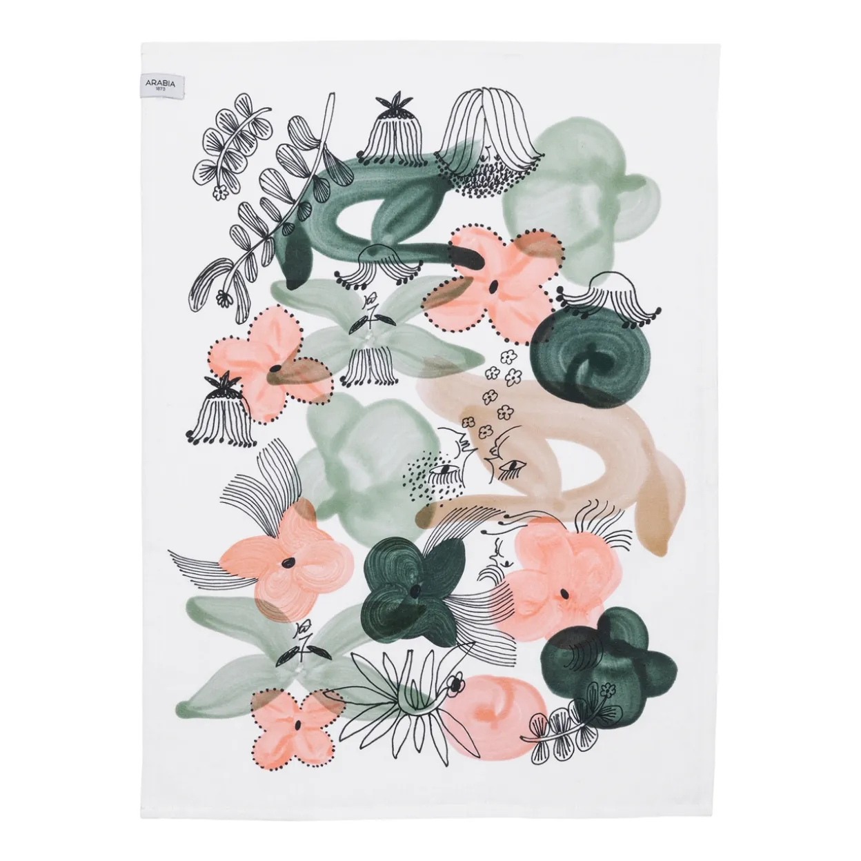 Keittiöpyyhe 50x70cm vihreä