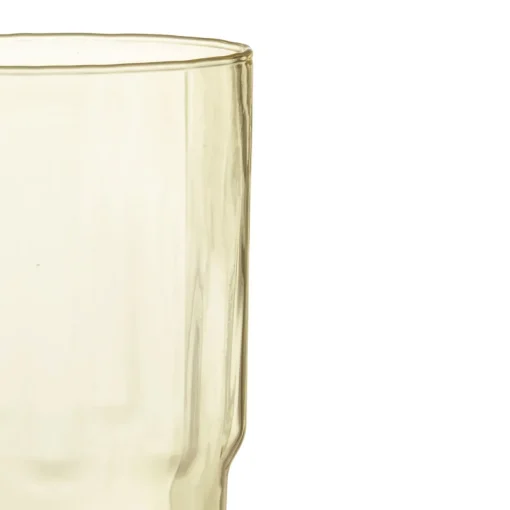 Korkea lasi 39cl auringonkeltainen 2 kpl