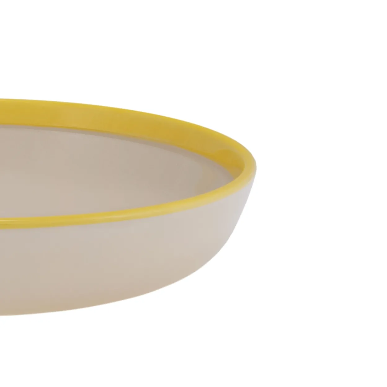 Kulho/lautanen 22cm beige-keltainen