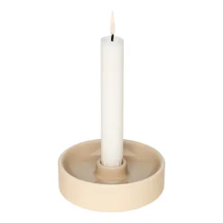 Kynttilänjalka 11x3,5 cm beige