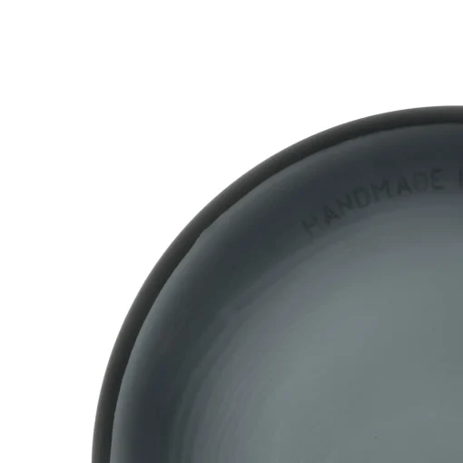 Lasialusta 9cm metallinharmaa