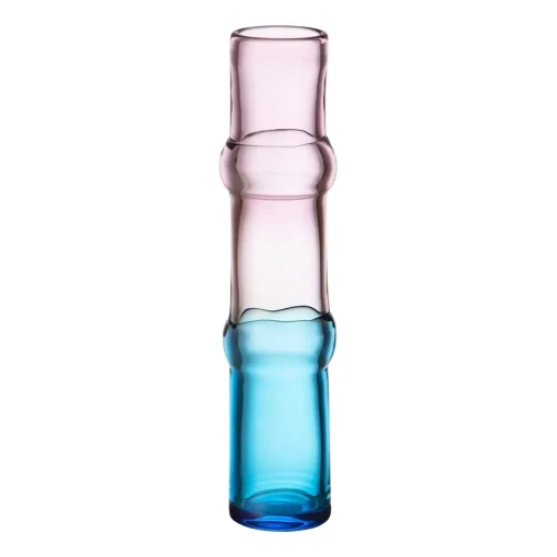 Maljakko 90x450mm vaalea pinkki-kirkas-taivaansininen