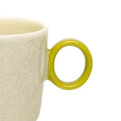 Muki 0,35l pilkullinen norsunluu-oliivi