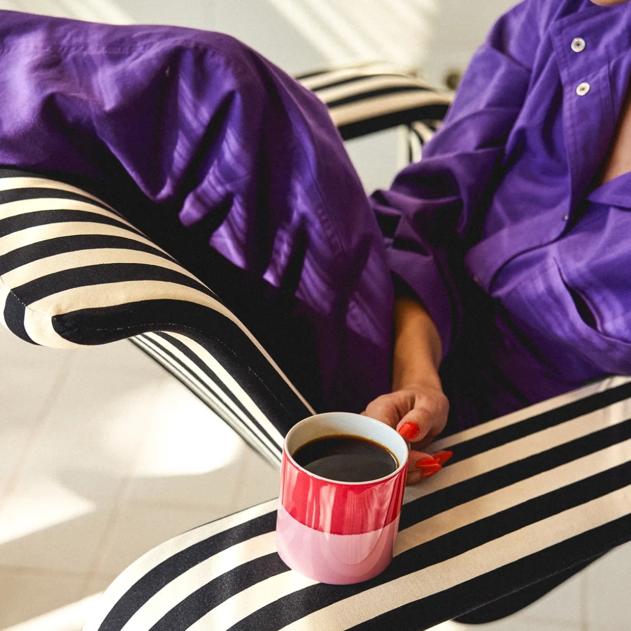 Muki 0,35L 2-väri pinkki-punainen