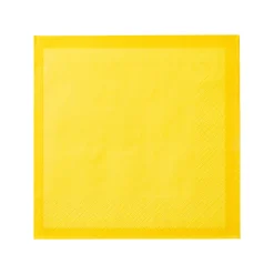 Paperiservetti 33cm auringonkeltainen-keltainen 20 kpl