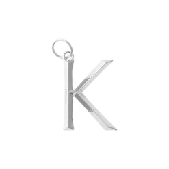 Riipus kirjain K 5cm metalli