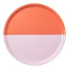 Tarjotin 35cm 2-väri pinkki-punainen