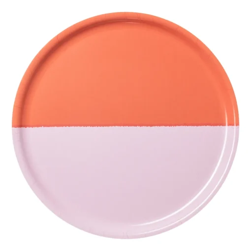 Tarjotin 35cm 2-väri pinkki-punainen
