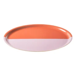 Tarjotin 35cm 2-väri pinkki-punainen